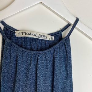 michael stars the original tee blue tank top
